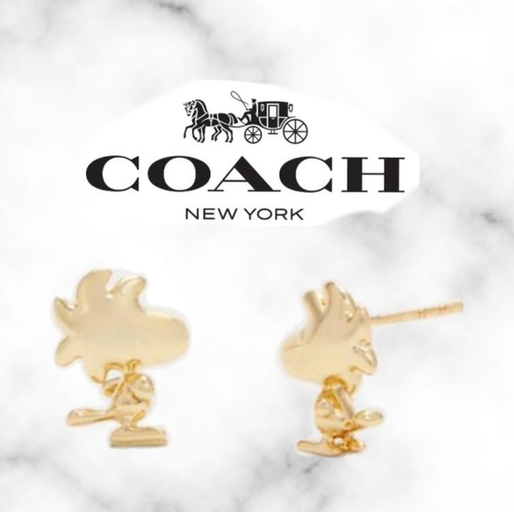 Coach Jewelry Coach X Peanuts Woodstock Stud Earrings Set Poshmark